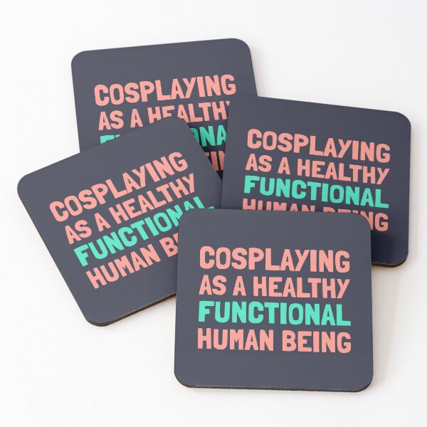 Item preview, Cosplaying Healthy Functional Human Funny T-Shirts Hoodies Pins Stickers Magnets Mugs Chronic Illness Chronically Ill Autoimmune Gifts For Her Him designed and sold by ChronicillnessT.