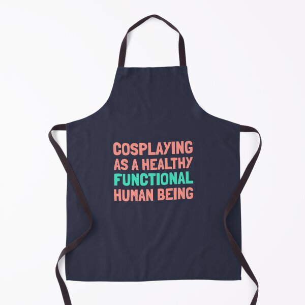 Item preview, Cosplaying Healthy Functional Human Funny T-Shirts Hoodies Pins Stickers Magnets Mugs Chronic Illness Chronically Ill Autoimmune Gifts For Her Him designed and sold by ChronicillnessT.