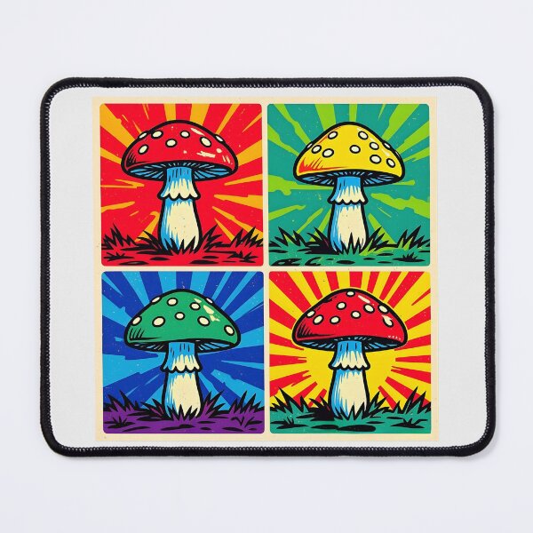 Item preview, Radiant Toadstool Pop Art Collection designed and sold by DariaCraft.