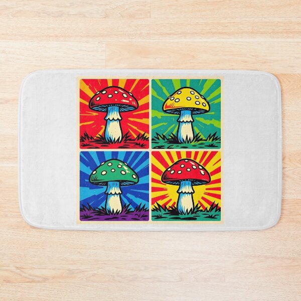 Item preview, Radiant Toadstool Pop Art Collection designed and sold by DariaCraft.