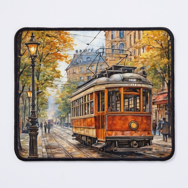 Item preview, Autumn Tramway Journey – Colors of Fall designed and sold by ArtesioByZaber.