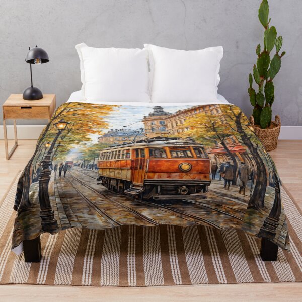 Item preview, Autumn Tramway Journey – Colors of Fall designed and sold by ArtesioByZaber.