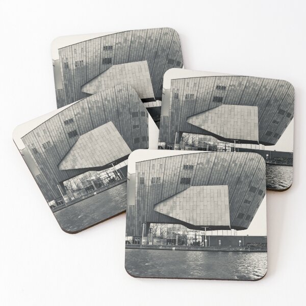 Item preview, Nemo Amsterdam – Side view of the futuristic architecture / Swiss Artwork Photography designed and sold by Raphael Wolf.