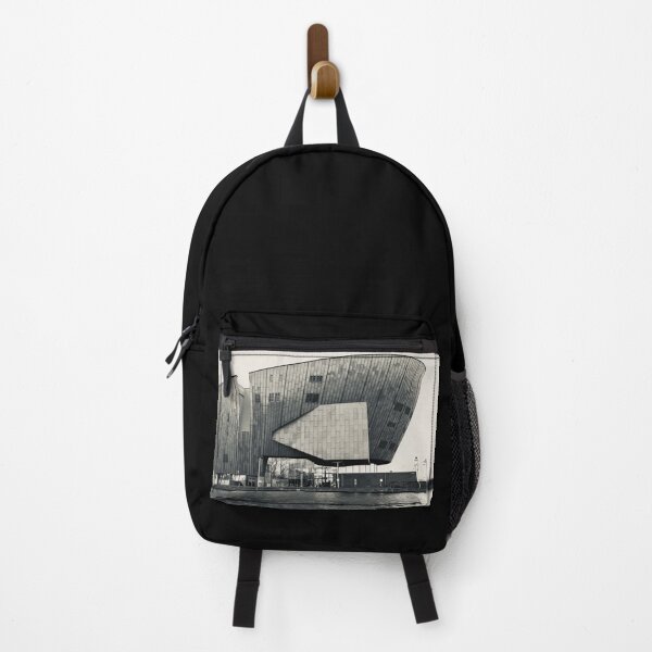 Item preview, Nemo Amsterdam – Side view of the futuristic architecture / Swiss Artwork Photography designed and sold by Raphael Wolf.