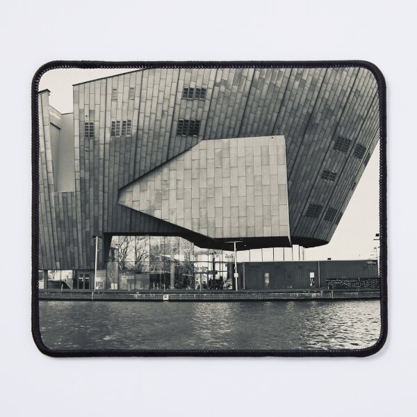 Item preview, Nemo Amsterdam – Side view of the futuristic architecture / Swiss Artwork Photography designed and sold by Raphael Wolf.