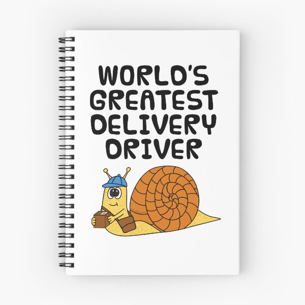 Item preview, World's Greatest Delivery Driver, Snail Funny designed and sold by doodlerob.