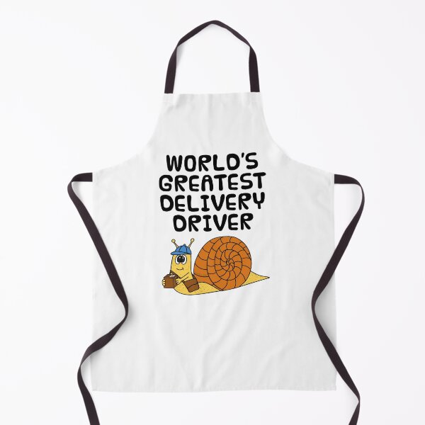 Item preview, World's Greatest Delivery Driver, Snail Funny designed and sold by doodlerob.