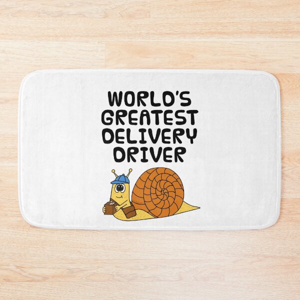 Item preview, World's Greatest Delivery Driver, Snail Funny designed and sold by doodlerob.