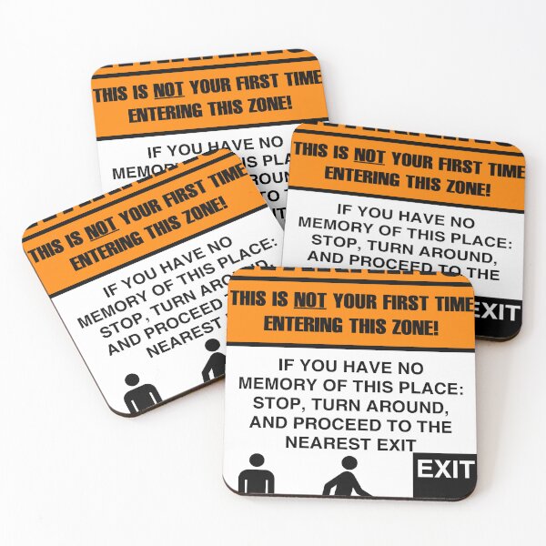 Item preview, WARNING: This is NOT your first time Entering this Zone designed and sold by Geodeezick.