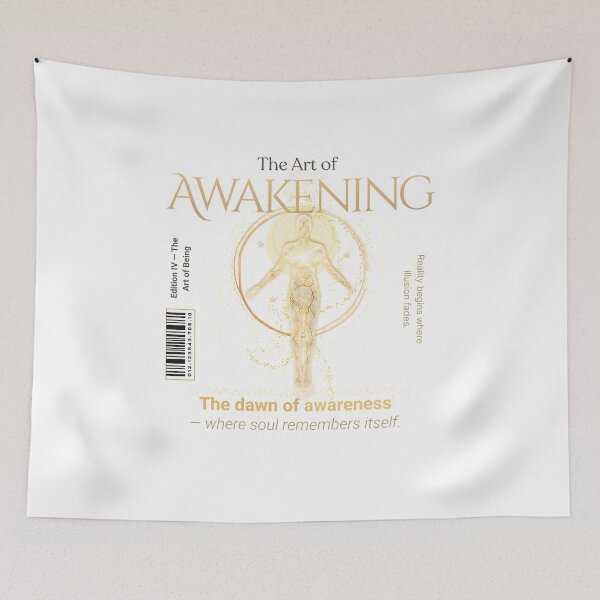 Item preview, The Art of Awakening – Spiritual Enlightenment Magazine Design | Consciousness • Energy • Higher Self designed and sold by PrintedWithSoul.