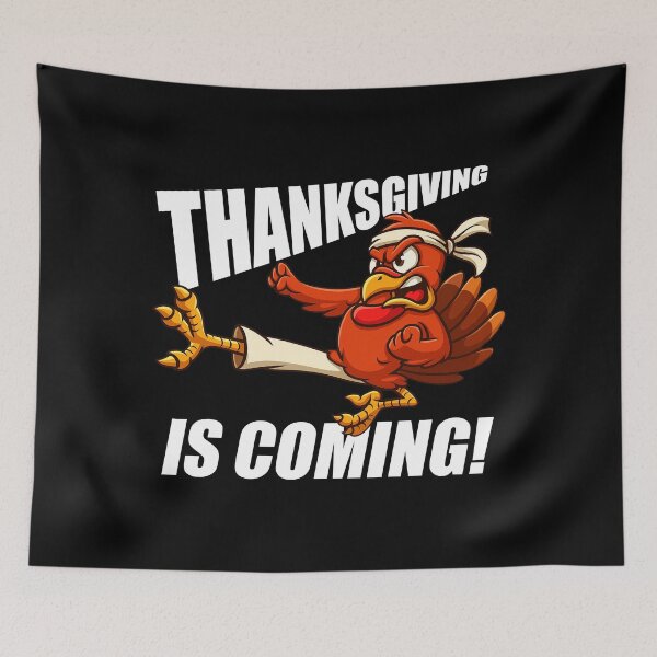 Item preview, Thanksgiving is coming turkey designed and sold by Be-Random.