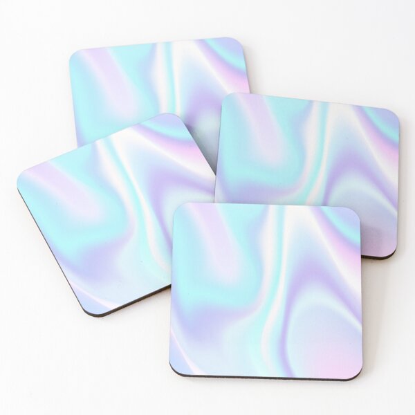 Item preview, Holographic Soft Glow Pink Blue Purple Swirl designed and sold by Dream Avenue Media.