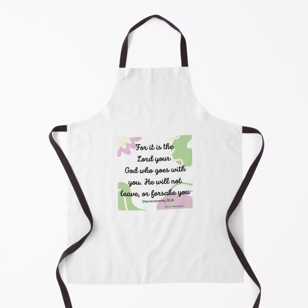Item preview, Deuteronomy 31:6 Bible verse designed and sold by PalomaHealing24.