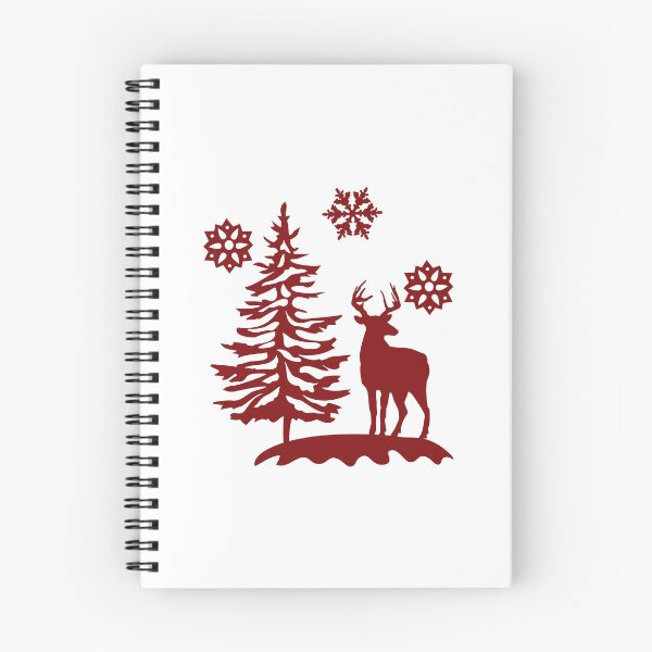 Item preview, Christmas Deer and Tree designed and sold by MagnoliaLake.