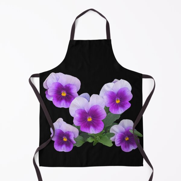 Item preview, Gorgeous Cute Five Purple Lilac Violet Pansies Shapes Mania designed and sold by Shapes-Mania.