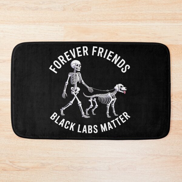 Item preview, forever friends black labs matter designed and sold by DigiLuxeArt.