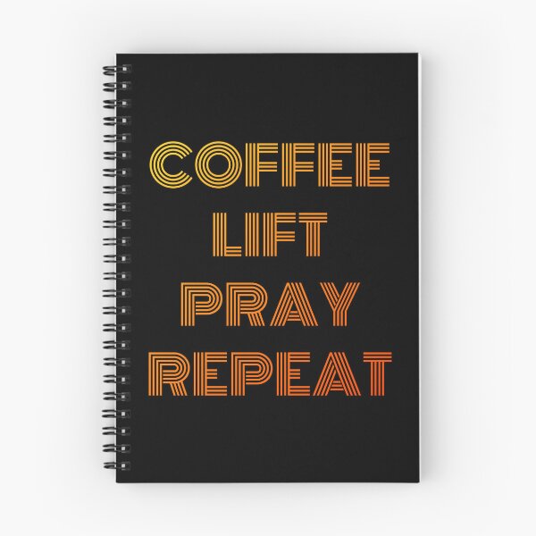 Item preview, café levantar rezar repetir designed and sold by Be-Random.