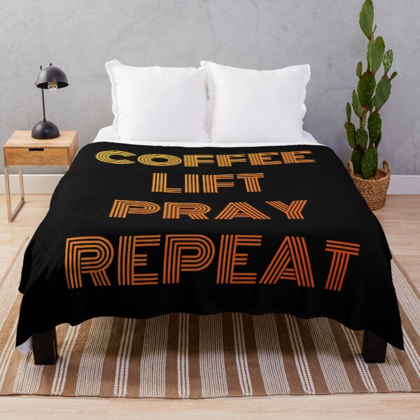 Item preview, coffee lift pray repeat designed and sold by Be-Random.