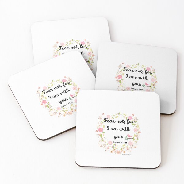 Item preview, Isaiah 41:10 Bible verse designed and sold by PalomaHealing24.