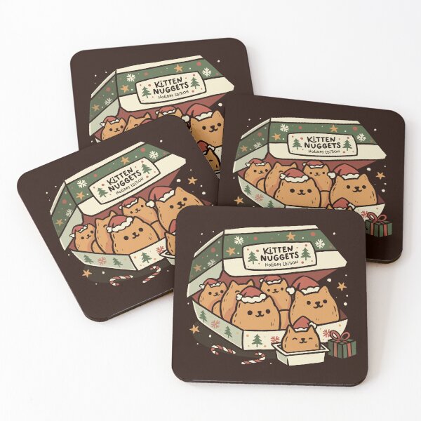 Item preview, Kitten Nuggets Holiday Xmas Edition by Tobe Fonseca designed and sold by Tobe Fonseca®.