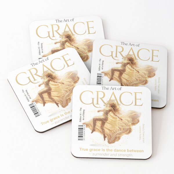 Item preview, The Art of Grace – Divine Feminine Energy | Spiritual Awakening Aesthetic Design designed and sold by PrintedWithSoul.