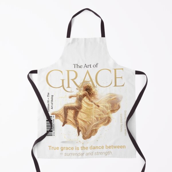 Item preview, The Art of Grace – Divine Feminine Energy | Spiritual Awakening Aesthetic Design designed and sold by PrintedWithSoul.