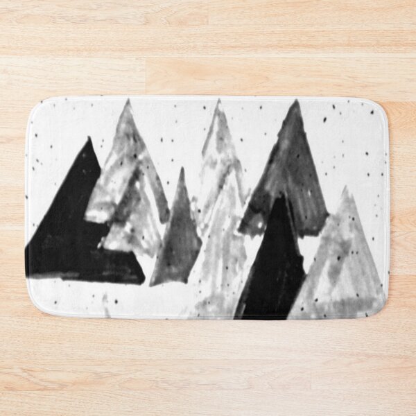 Item preview, triangular age movement black and white abstract design designed and sold by SmashingDeals.