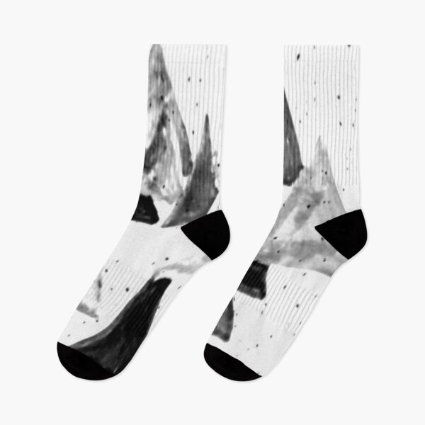 Item preview, triangular age movement black and white abstract design designed and sold by SmashingDeals.