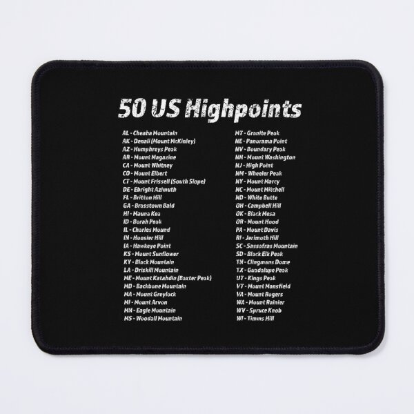 Item preview, 50 US State Highpoints designed and sold by Be-Random.