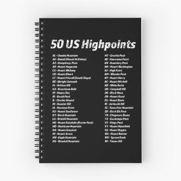 Item preview, 50 US State Highpoints designed and sold by Be-Random.
