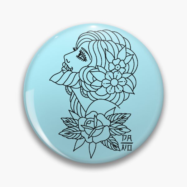 Item preview, The bearded lady from the circus with some floral arrangements designed and sold by Lustrico.