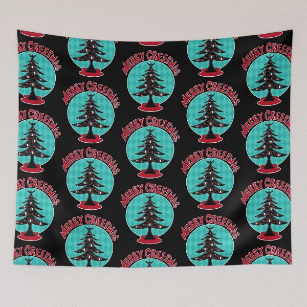 Item preview, merry creepmas + gothmas creepy christmas tree designed and sold by crestfallenmermaid.
