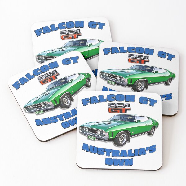Item preview, Ford Falcon XB GT Coupe – Classic Aussie Muscle Car Art designed and sold by Michael van der Hoorn.