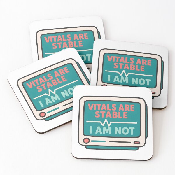 Item preview, Vitals Are Stable I Am Not designed and sold by stephenflashart.