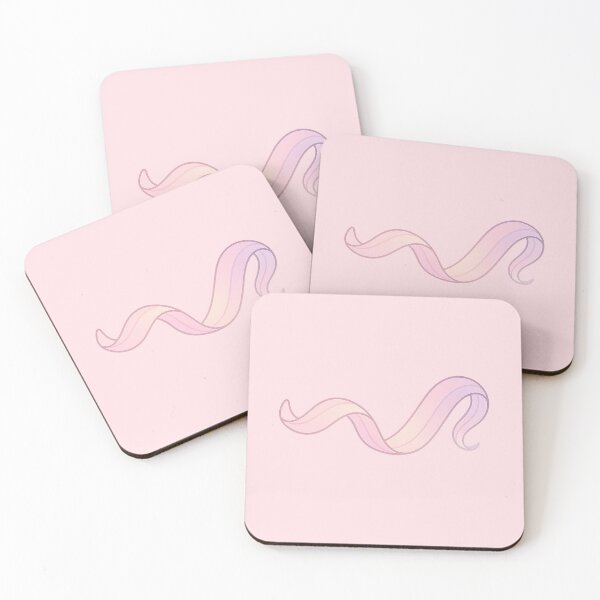 Item preview, Frequency Ribbon Flow | Kawaii Energy Wave Sticker | Pastel Aura Aesthetic | Manifestation & Alignment Art designed and sold by HerDreamCodes.