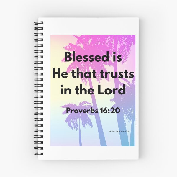 Item preview, Blessed is He Bible verse designed and sold by PalomaHealing24.