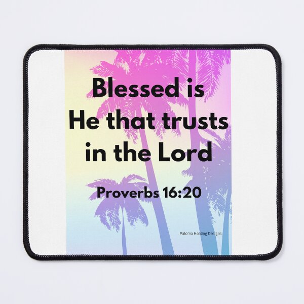 Item preview, Blessed is He Bible verse designed and sold by PalomaHealing24.