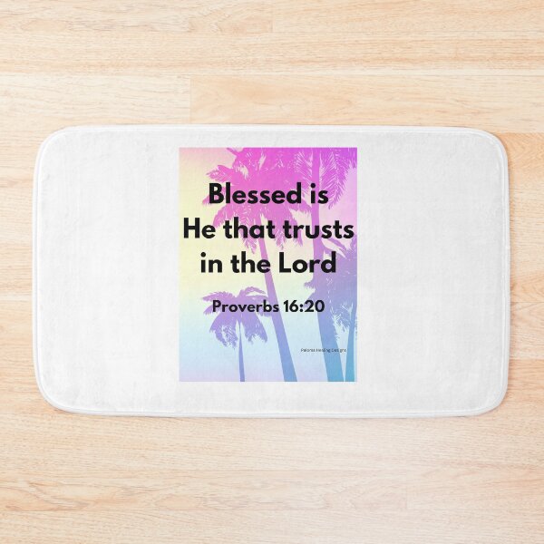 Item preview, Blessed is He Bible verse designed and sold by PalomaHealing24.