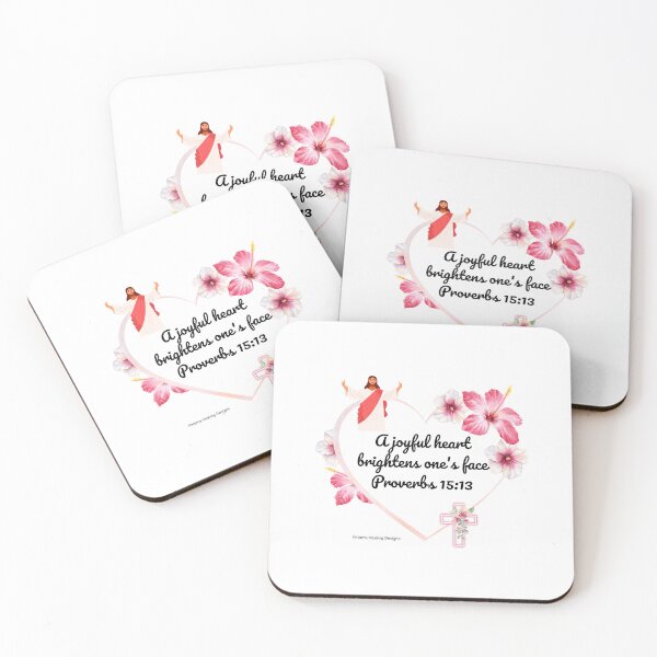 Item preview, Heart outline, Hibiscus Proverbs scripture designed and sold by PalomaHealing24.