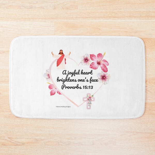 Item preview, Heart outline, Hibiscus Proverbs scripture designed and sold by PalomaHealing24.