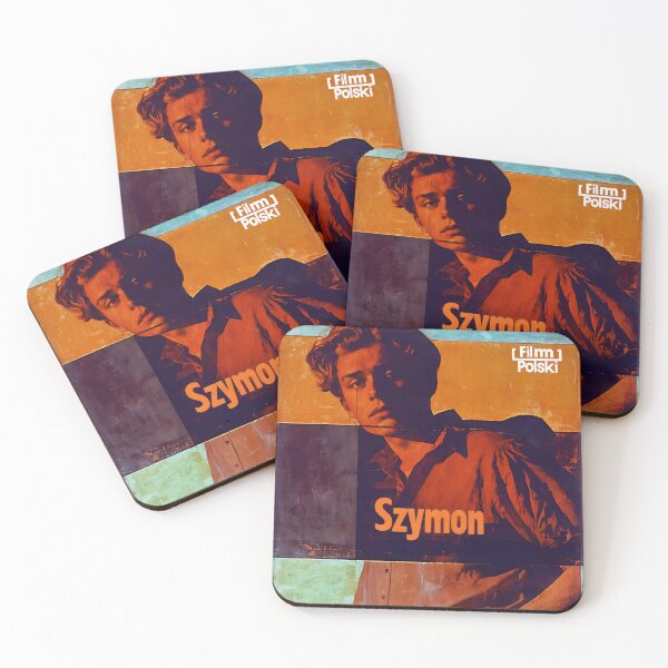 Item preview, Abstract Art Imitation Polish Cinema: "Szymon" designed and sold by NickWhittleArt.