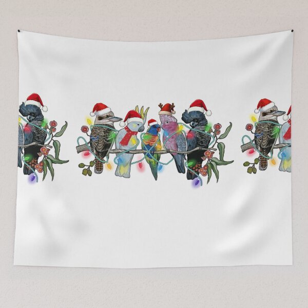 Item preview,  Extra festive Australian Birds Christmas Australia Xmas Gift Men Woman Kids  designed and sold by Taylor  ART.