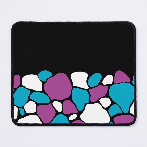 Item preview, Stone Mosaic Night — Abstract Graphic Rock Art designed and sold by InFrameVision.