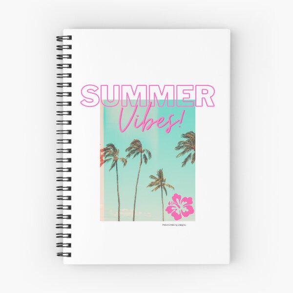 Item preview, Summer Vibes in pink against Palms designed and sold by PalomaHealing24.
