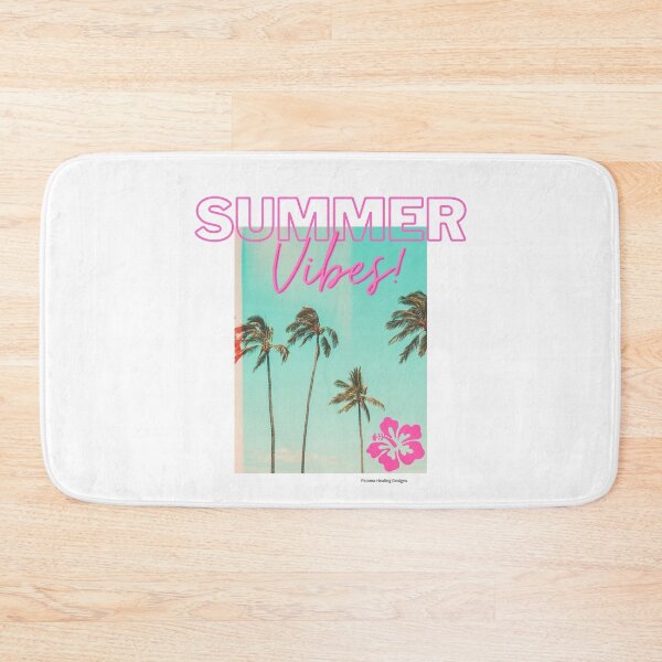 Item preview, Summer Vibes in pink against Palms designed and sold by PalomaHealing24.