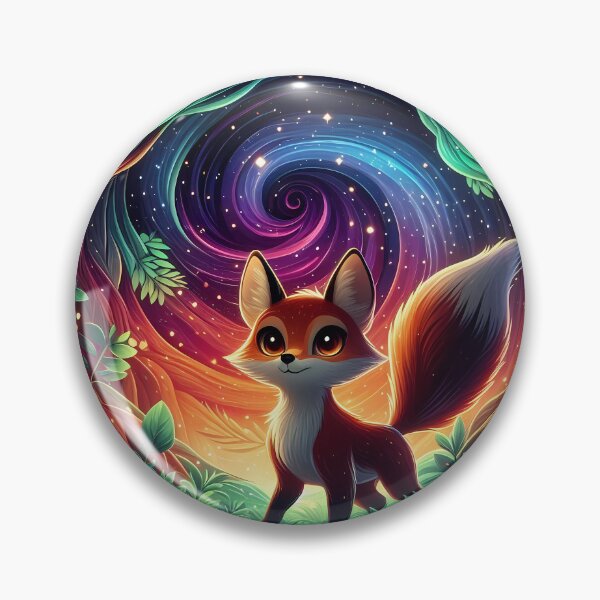 Item preview, Swirling Starlight Fox Kit designed and sold by AlyssMirinArt-.