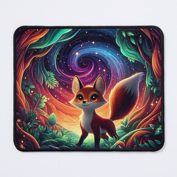 Item preview, Swirling Starlight Fox Kit designed and sold by AlyssMirinArt-.
