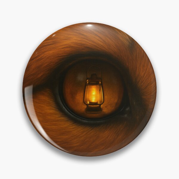 Item preview, Fox Lantern Eye – Warm Glow Reflection Art designed and sold by GeoWild Designs.