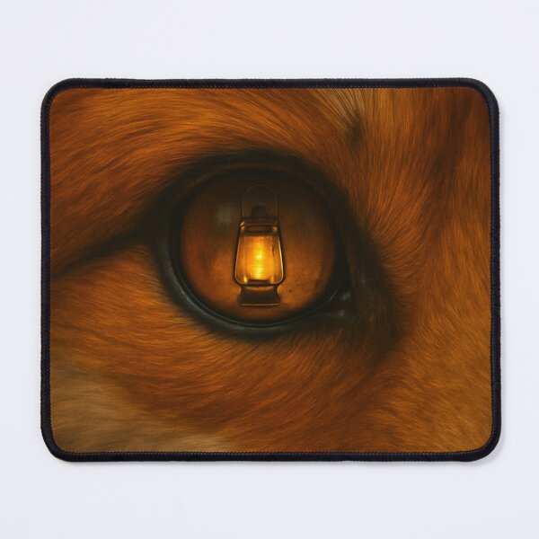 Item preview, Fox Lantern Eye – Warm Glow Reflection Art designed and sold by GeoWild Designs.
