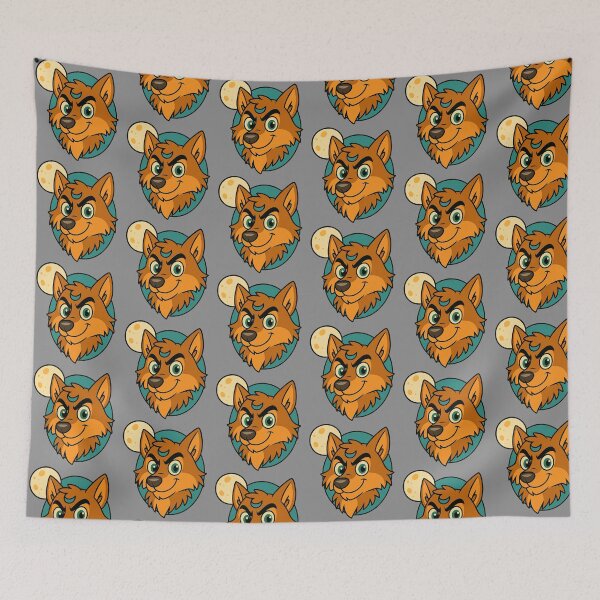 Item preview, Wolf with the moon designed and sold by Be-Random.